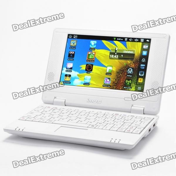 Netbook Branco LCD 7 " Android 2.2